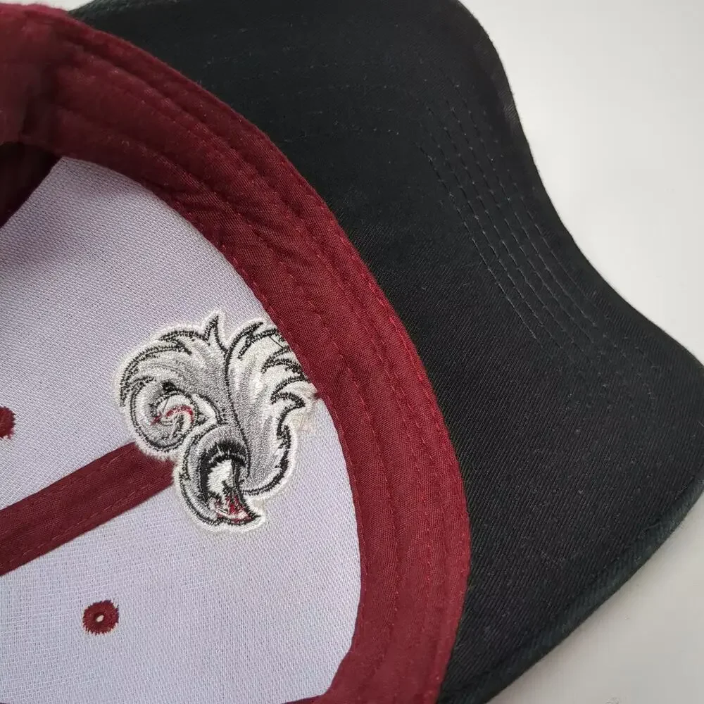 South Carolina Gamecocks NCAA Baseball Cap Red Black OS Season Ticket Holder
